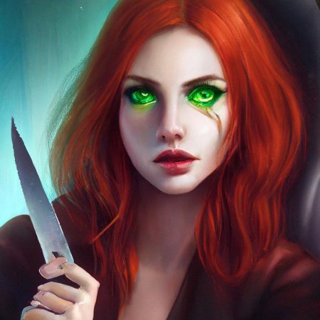 Ведьма с зелеными глазами