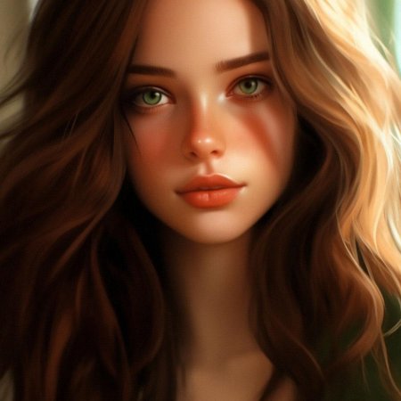 Лица девушек