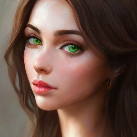 Девушка с красивой