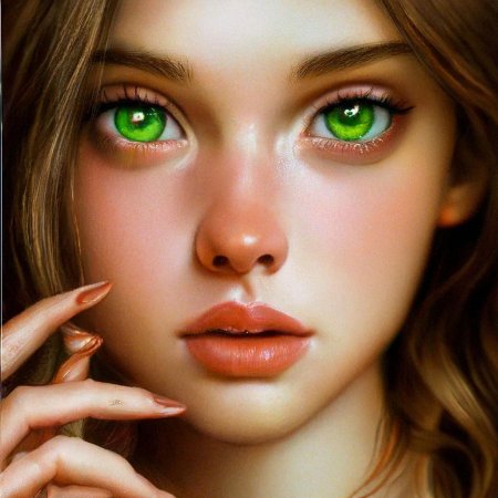 Зелëные глаза