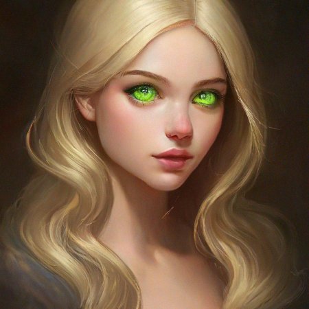 Девушка с зелеными глазами
