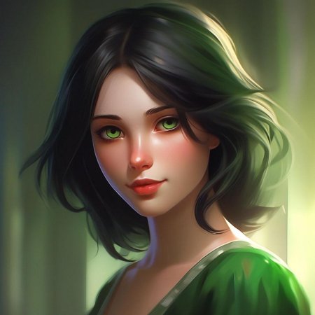 Зеленые глаза темные