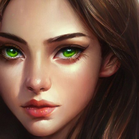 Девочка с зелеными глазами