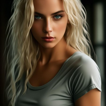 Девушка блондинка