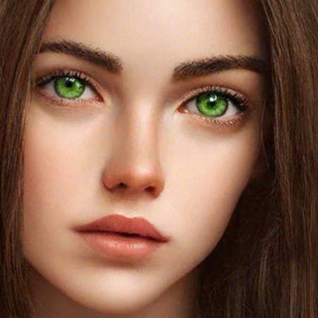 Шатен с зелеными глазами