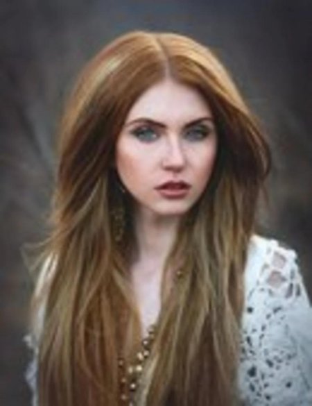 Русые девушки с голубыми глазами