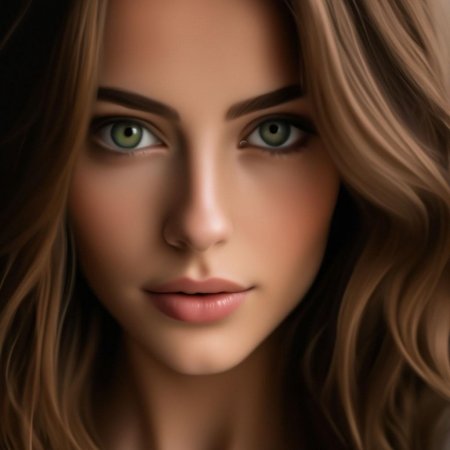 Красивая девушка портрет