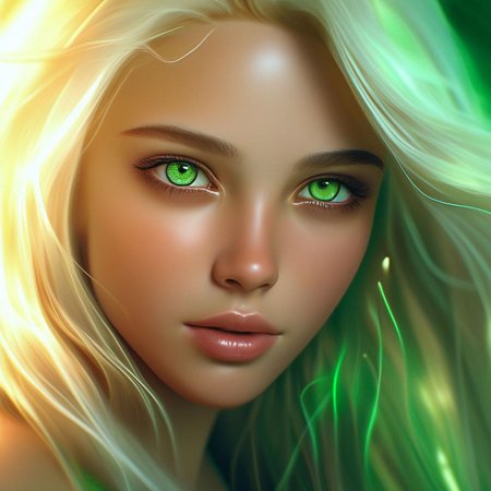 Девушка русая