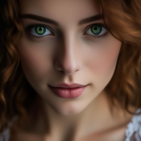 Красивая глаза