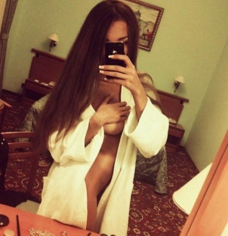 Селфи в халате