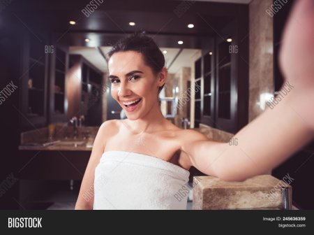 Селфи в полотенце