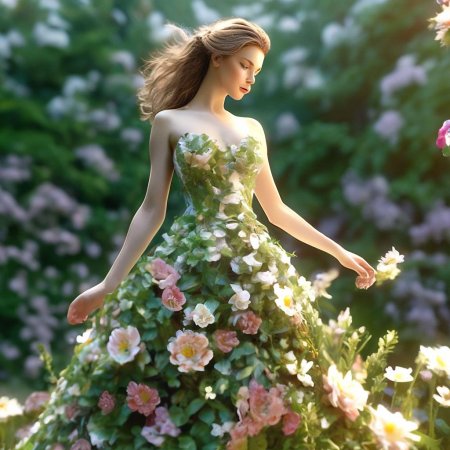 Красивая платье