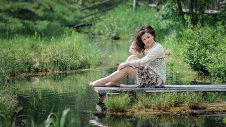 Фотосессия на пруду