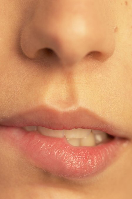 Губы человека