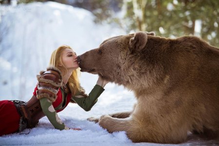 Дарья Лефлер медведь