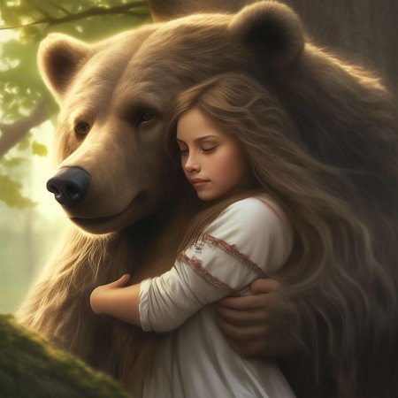 Иллюстрация медведь