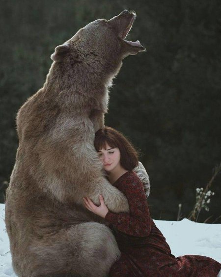 Bear woman