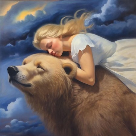 Девочка медведь