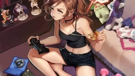 Этти геймерша