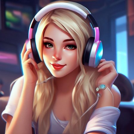 Девочка геймер