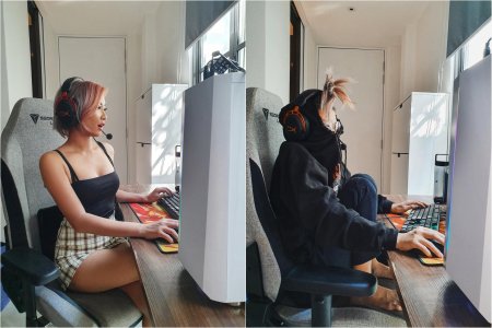 Девушка геймер