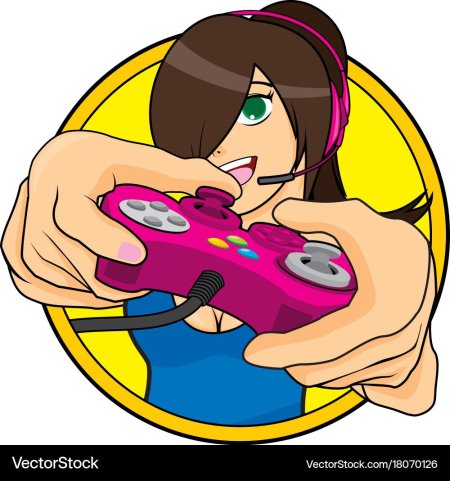 Девушка геймер