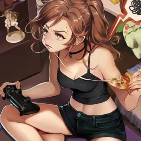 Этти геймерша