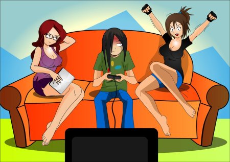 Living with HIPSTERGIRL and GAMERGIRL Софи