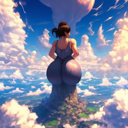 Гигантская девушка