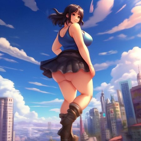 Аниме бедра