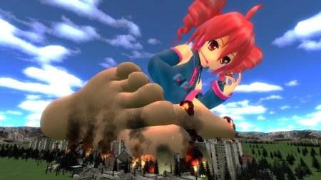 Девушка гигант