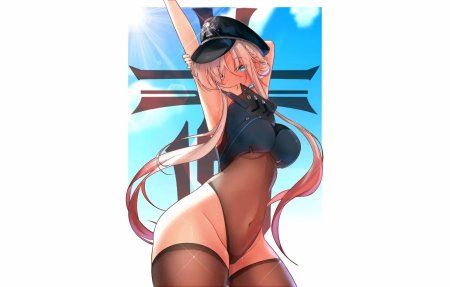 Сексуальная девушка аниме