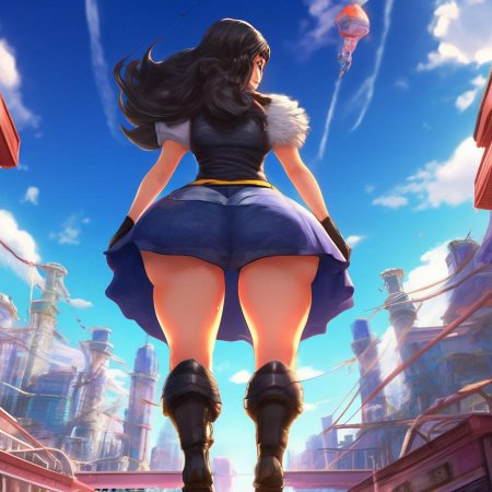 Бедра аниме