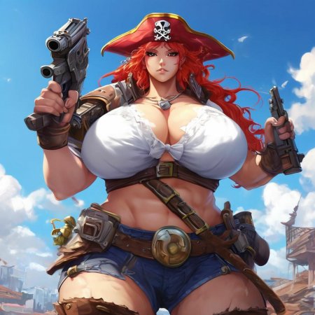 Девушка пират