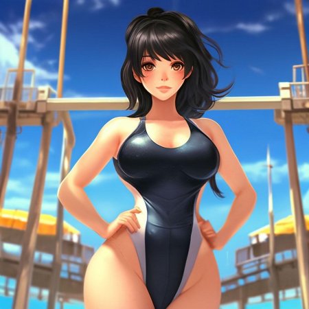 Аниме большие бедра