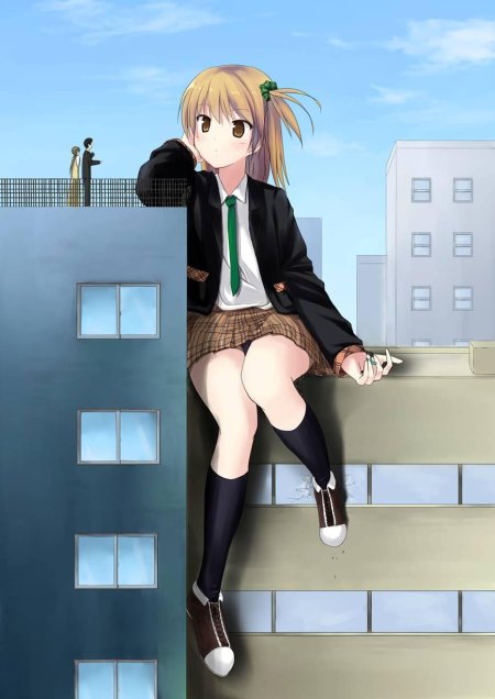 Гигантская девушка аниме