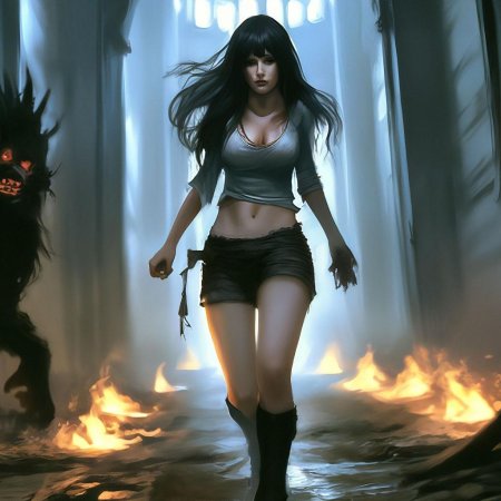 Оборотень девушка