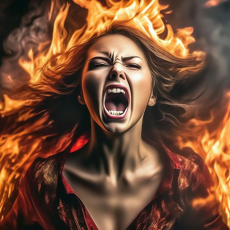 Девушка в огне