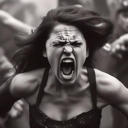 Женщина в гневе