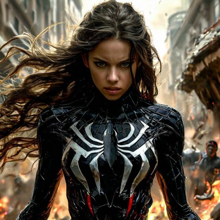 Девушка веном