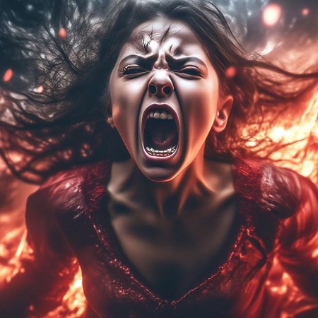 Женщина в ярости