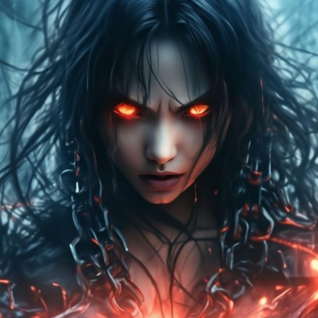 Девушка вампир