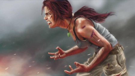 Девушка в ярости