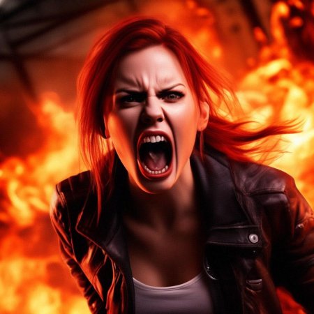 Девушка эмоции