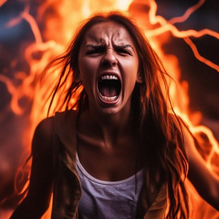 Женщина в ярости