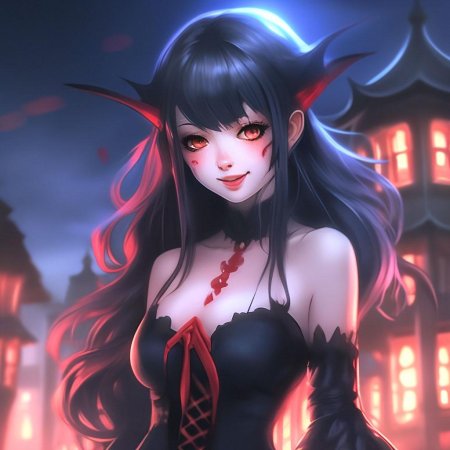 Девочка демон