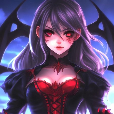 Аниме вампир девушка