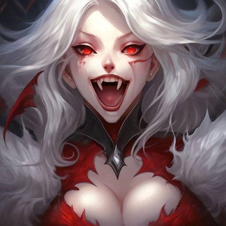 Вампирша красивая