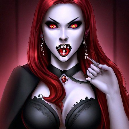 Секси вампирша