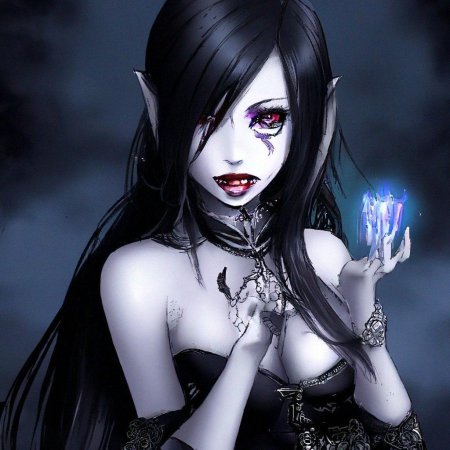 Девушка вампир